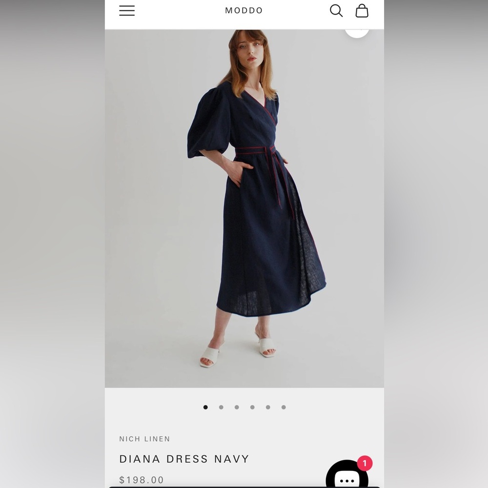 100% Linen Wrap Dreas